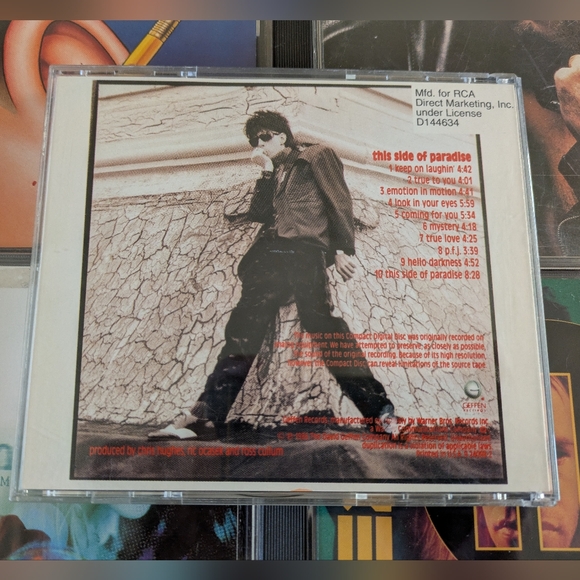 2/$18 1986 Ric Ocasek "This Side of Paradise" CD - Picture 2 of 5